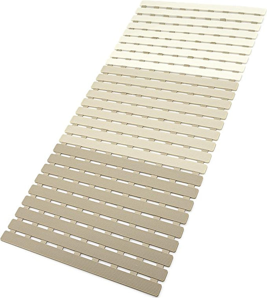 MBOSS Bath Tub Shower Mat Non Slip Bathtub Mats for Bathroom Shower Floor Mat Bath Mats for Shower Tub Anti Slip Shower Mat with Drain Hole and Large Suction Cups