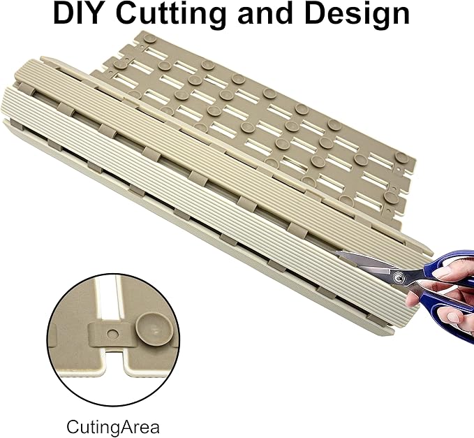 MBOSS Bath Tub Shower Mat Non Slip Bathtub Mats for Bathroom Shower Floor Mat Bath Mats for Shower Tub Anti Slip Shower Mat with Drain Hole and Large Suction Cups