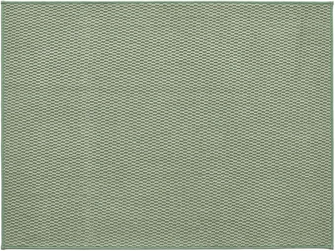 Large Bathroom Rugs Non Slip Washable Bath Rugs Super Absorbent Bathroom Rug Thin Quick Dry Low Pile Bath Mats, Sage Green 36"x48"